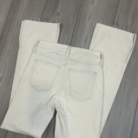 NWT Madewell Size 25 Kick Out Full-Length Jeans Vintage Canvas N0641 - Picture 12 of 16